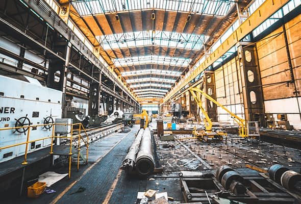 Heavy manufacturing crane application