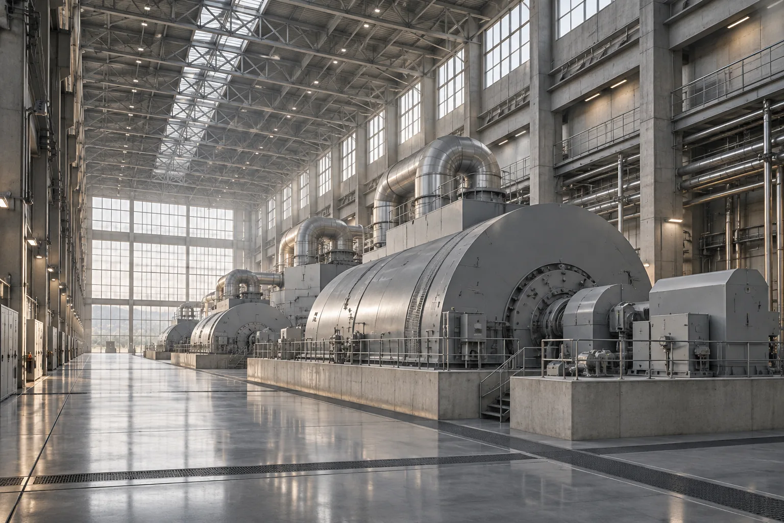 AI-generated energy industry illustration